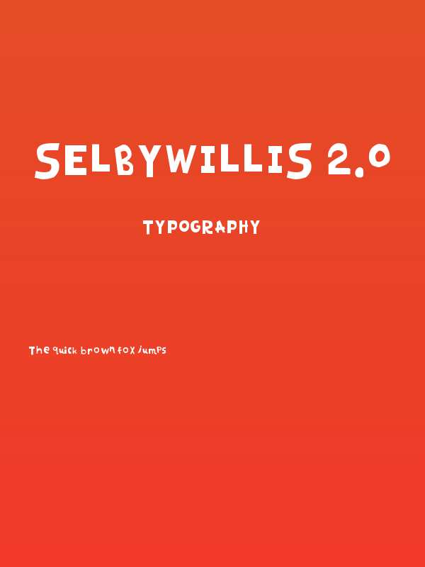 SelbyWillis 2.0 Poster