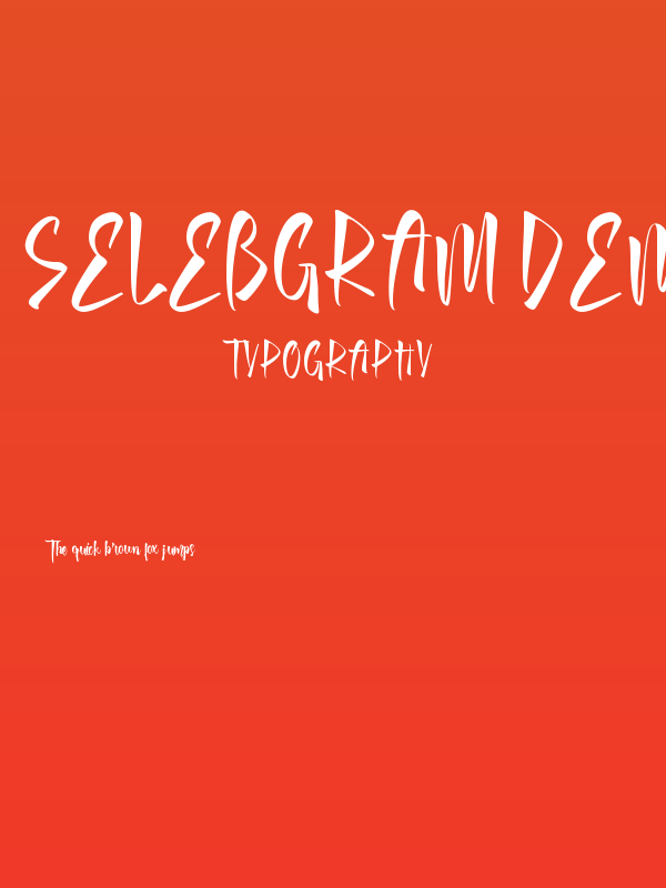 Selebgram Demo Poster