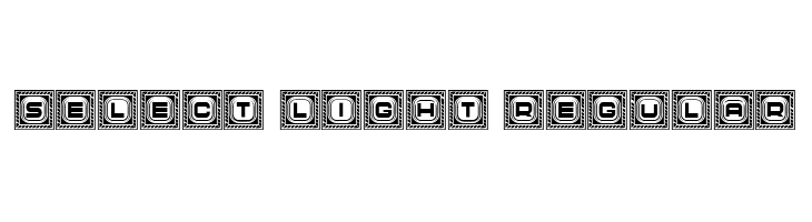 Select Light Regular  font caratteri gratis