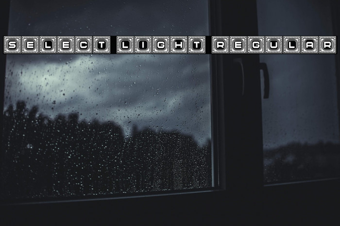 Select Light Regular Example 3