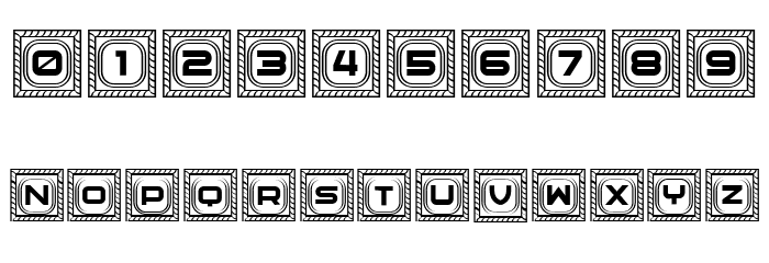 Select Linear Light Regular Font OTHER CHARS