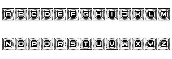 Select Linear Regular Font LOWERCASE