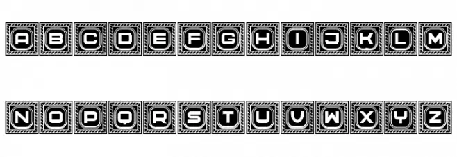Select Regular Polices MAJUSCULES