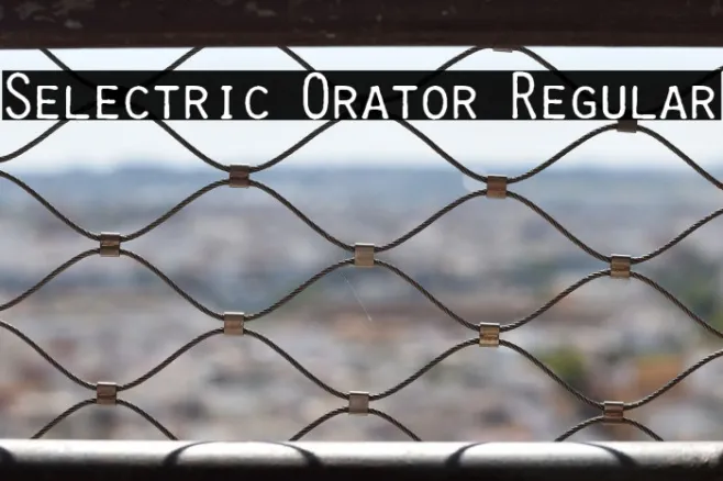 Selectric Orator Regular Example 3