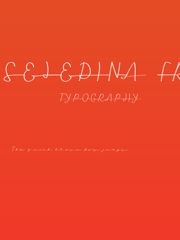 Seledina Free Trial Poster