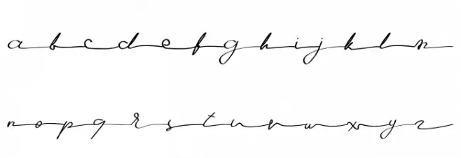 Seledina Free Trial Font Litere mici