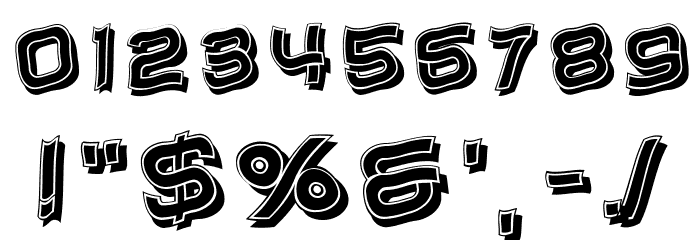 Selena Bold Font OTHER CHARS
