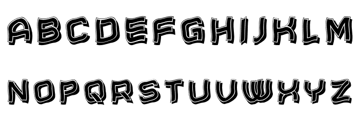 Selena Bold Font LOWERCASE