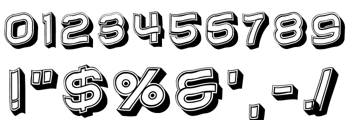 Selena Regular Font OTHER CHARS