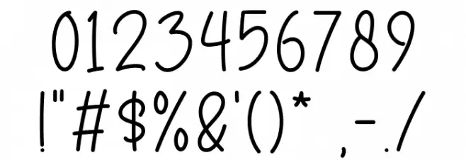 Selena خط محارف أخرى