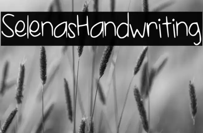 SelenasHandwriting خط examples