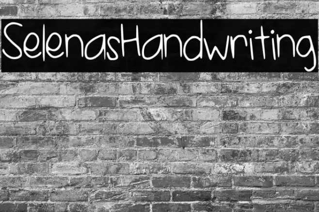 SelenasHandwriting خط examples