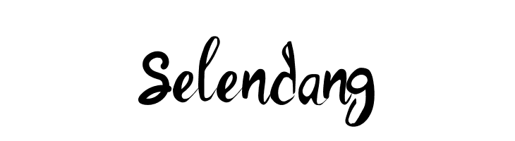 Selendang  Frei Schriftart Herunterladen