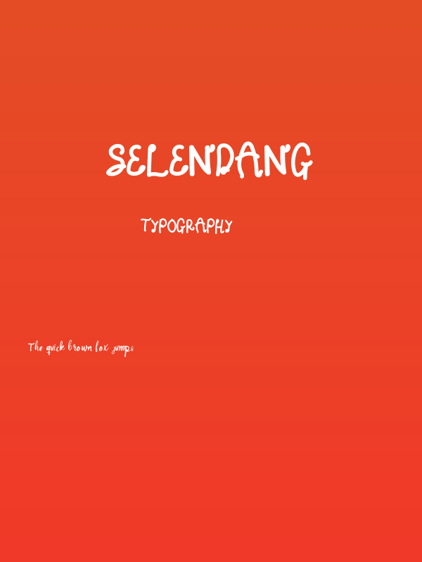 Selendang Poster