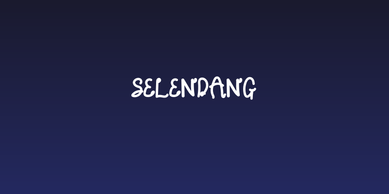 Selendang Social Header