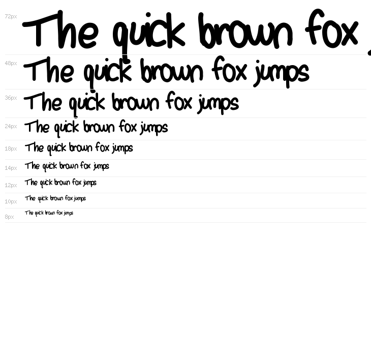 SelenesHandwriting1 Waterfall