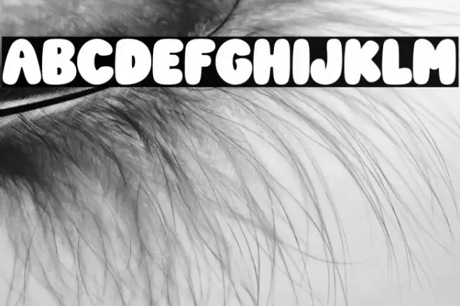 Self Dream Fonte examples