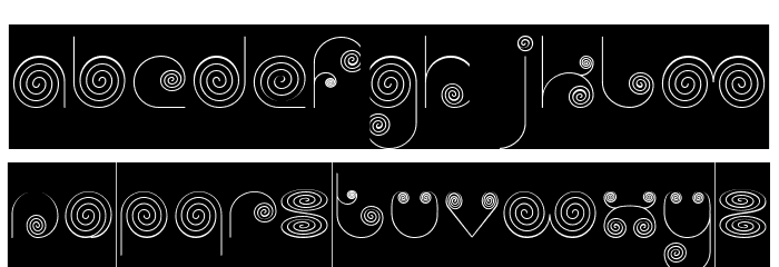 Self Region-Inverse Font LOWERCASE