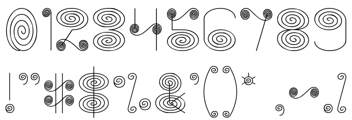 Self Region Font OTHER CHARS