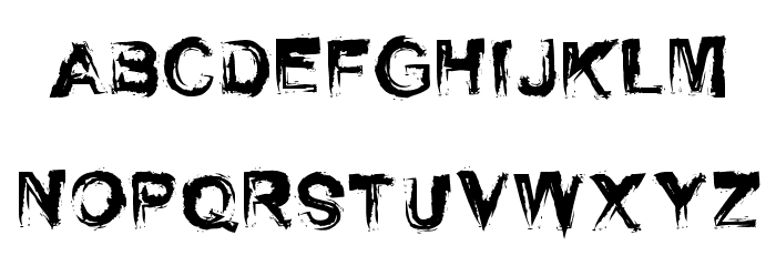 Self Righteousness Regular Font LOWERCASE