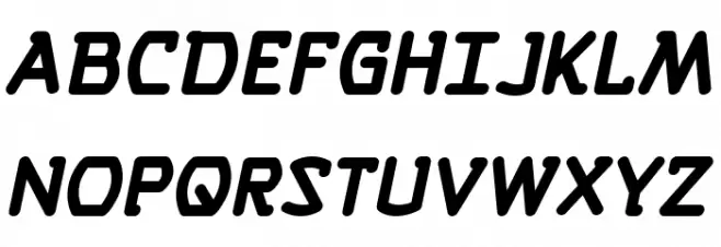 SelfDestructButtonBB-Bold Schriftart Groß