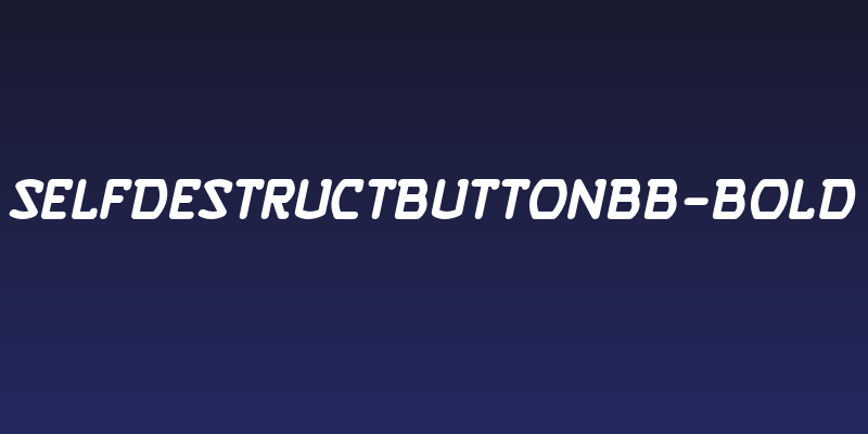 SelfDestructButtonBB-Bold Social Header