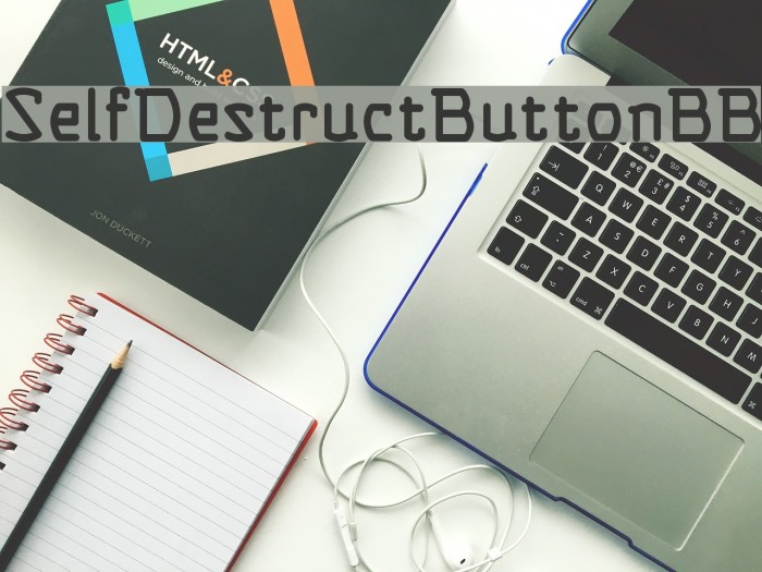 SelfDestructButtonBB Font examples