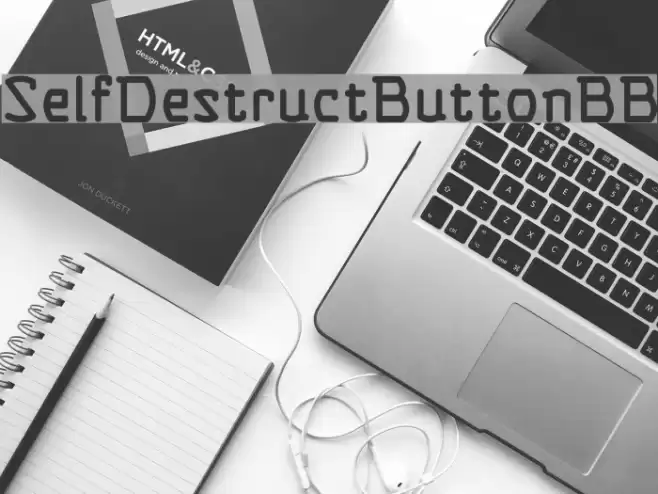 SelfDestructButtonBB Font examples