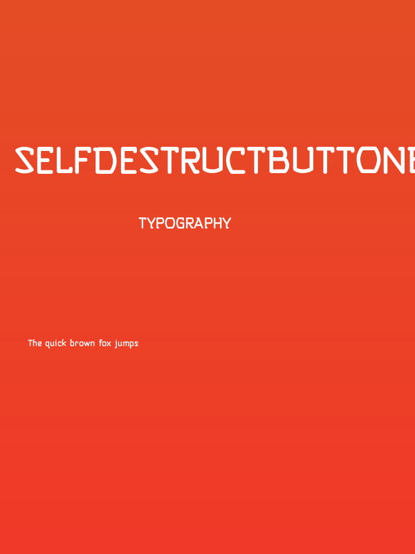 SelfDestructButtonBB Poster