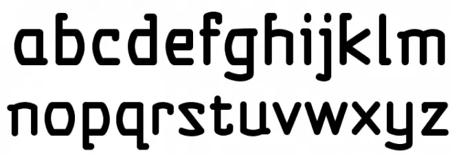 SelfDestructButtonBB Font LOWERCASE
