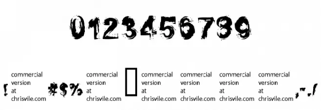 SelfRighteousness-Regular Font OTHER CHARS