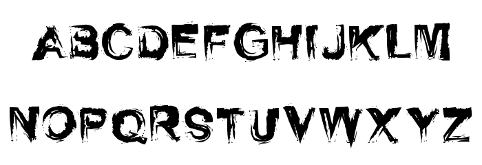 SelfRighteousness-Regular Font LOWERCASE