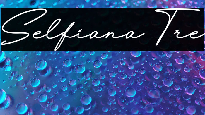 Selfiana Tre Example 1
