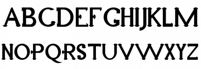 Selfies Demo Serif Schriftart Groß