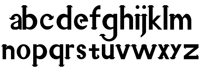 Selfies Demo Serif Font LOWERCASE