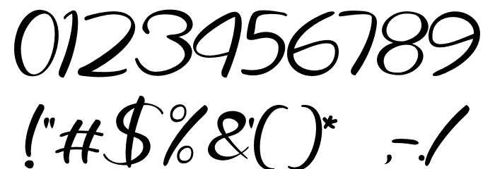 Selfila Font OTHER CHARS