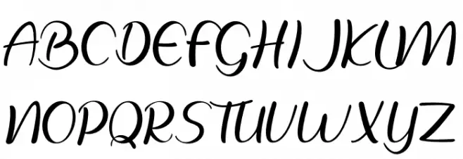 Selfila Schriftart Groß