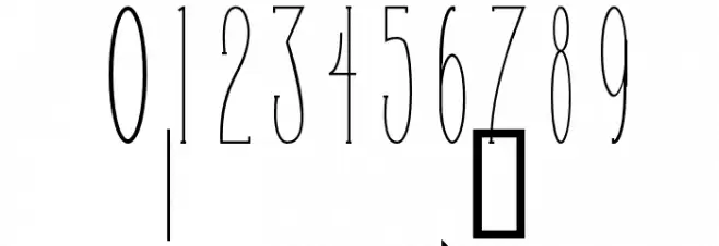 Selfish Bitch Normal Font OTHER CHARS