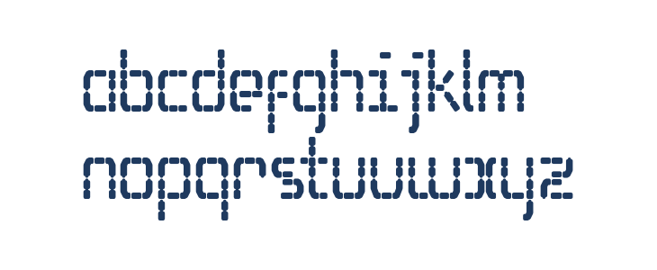 Selfism-Bold Lowercase