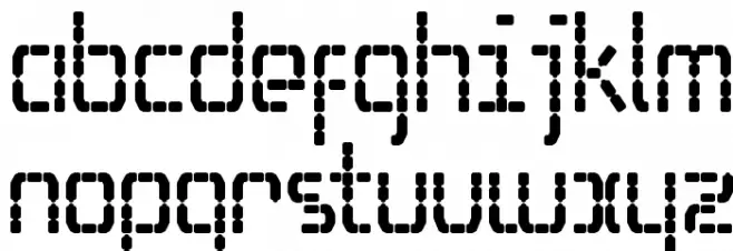 Selfism-Bold Font Litere mici