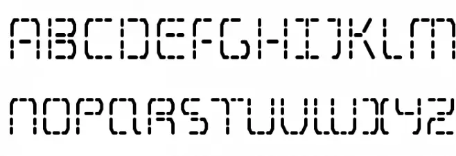 Selfism 字体 大写