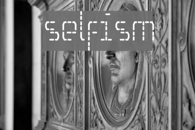 Selfism Font examples