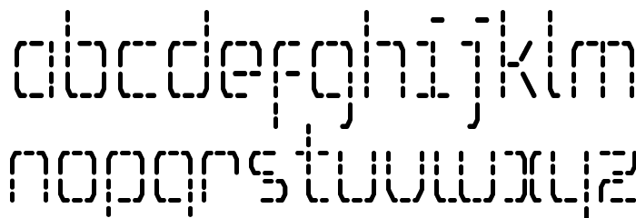 Selfism Font LOWERCASE