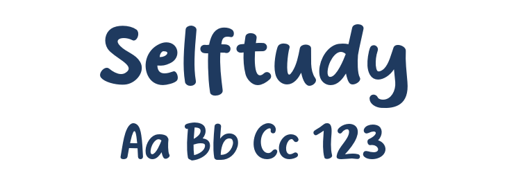 Selftudy Font Preview