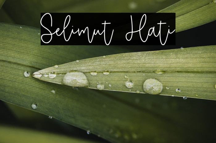 Selimut Hati Example 2