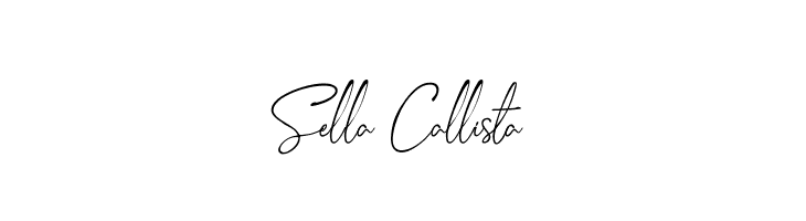 Sella Callista  フリーフォントのダウンロード