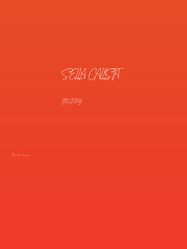 Sella Callista Poster