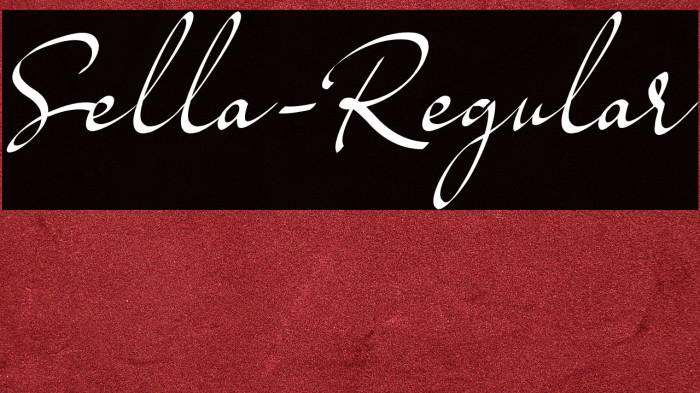 Sella-Regular Example 3