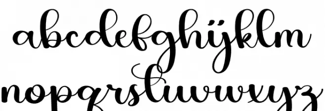 Sella Font LOWERCASE