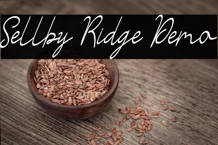 Sellby Ridge Demo Example 1